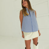 Shoemaker Top - Blue