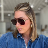 Logan Sunglasses - Dark Brown - Freyrs