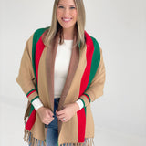 Tassel Shawl Poncho