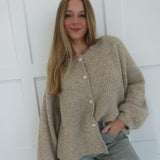 Love Notes Cardi - Mocha
