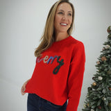 Tinsel Christmas Sweater