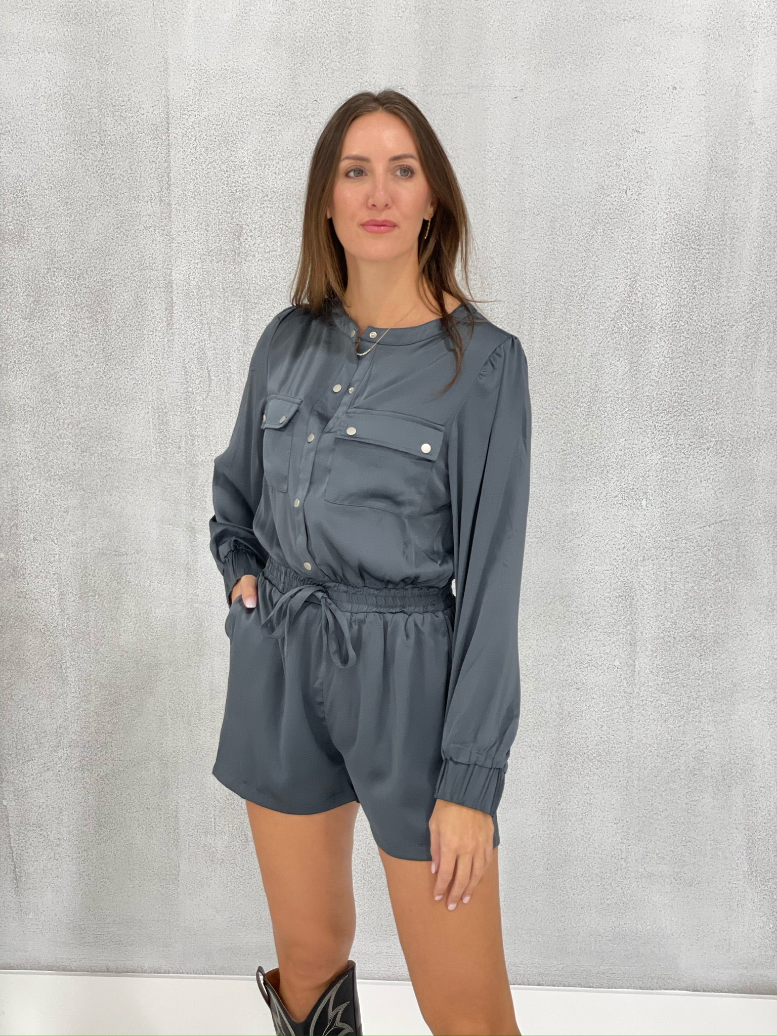 Night Shift Romper