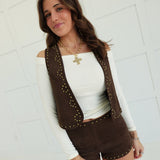 Million $ Studded Set - Brown