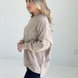 Regiment Sweater - Lt Mocha