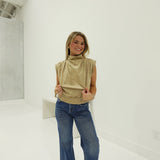Smooth Talkin' Top - Taupe