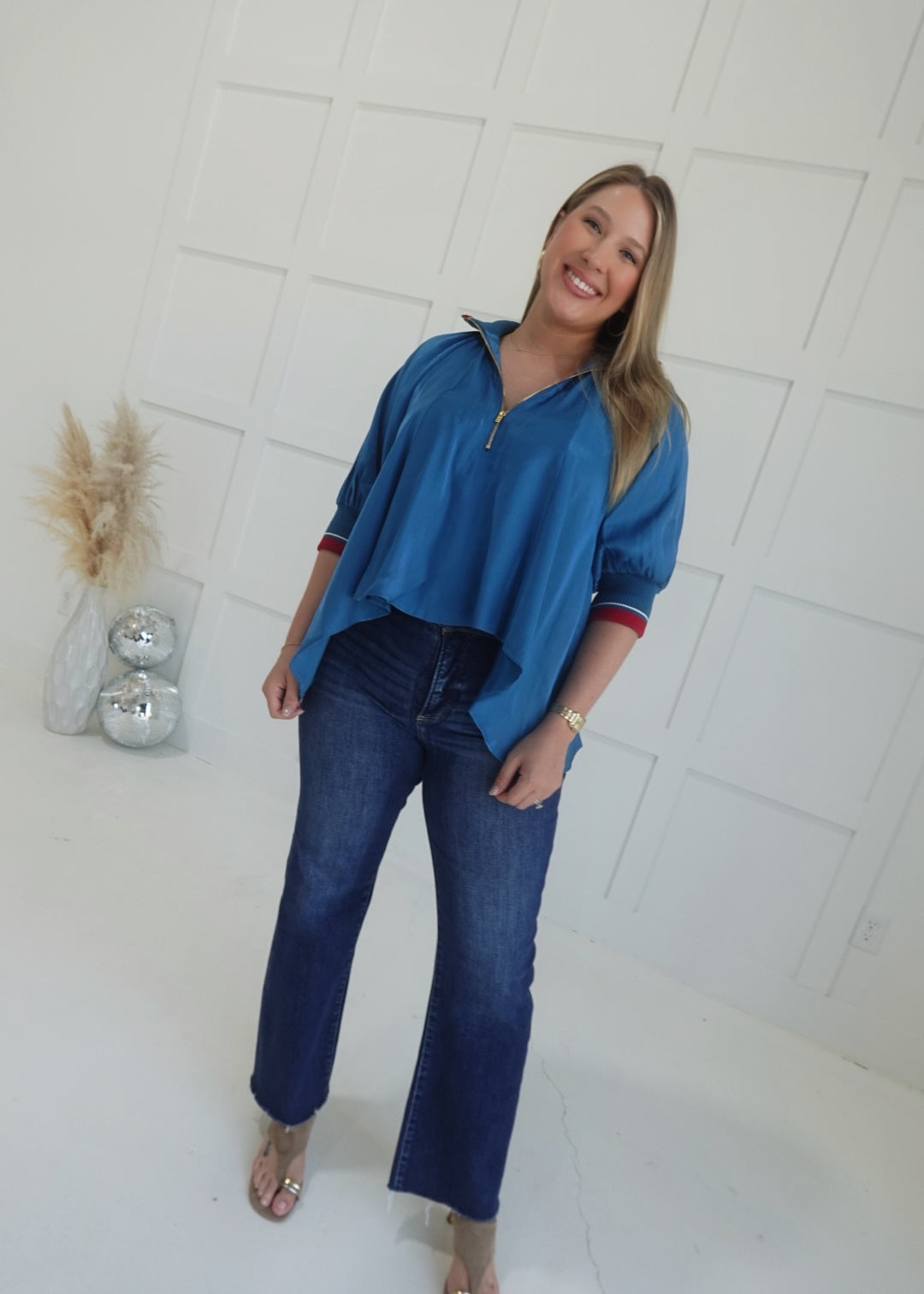 Sibly Blouse - Teal