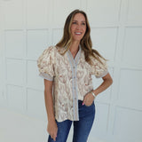 Tulips Talk Blouse