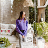 Lisle Sweater Top - Lavender