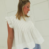 Tailgating Standards Top - White