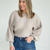 Classical Ribbed Sweater - Mocha