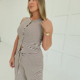 Cruiser Striped Set - Brown