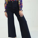 Spring Stunner Pants - Navy