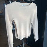 Keep it Coming Ribbed Top - Natural