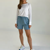 Own Leisure Scuba Shorts - Blue Grey