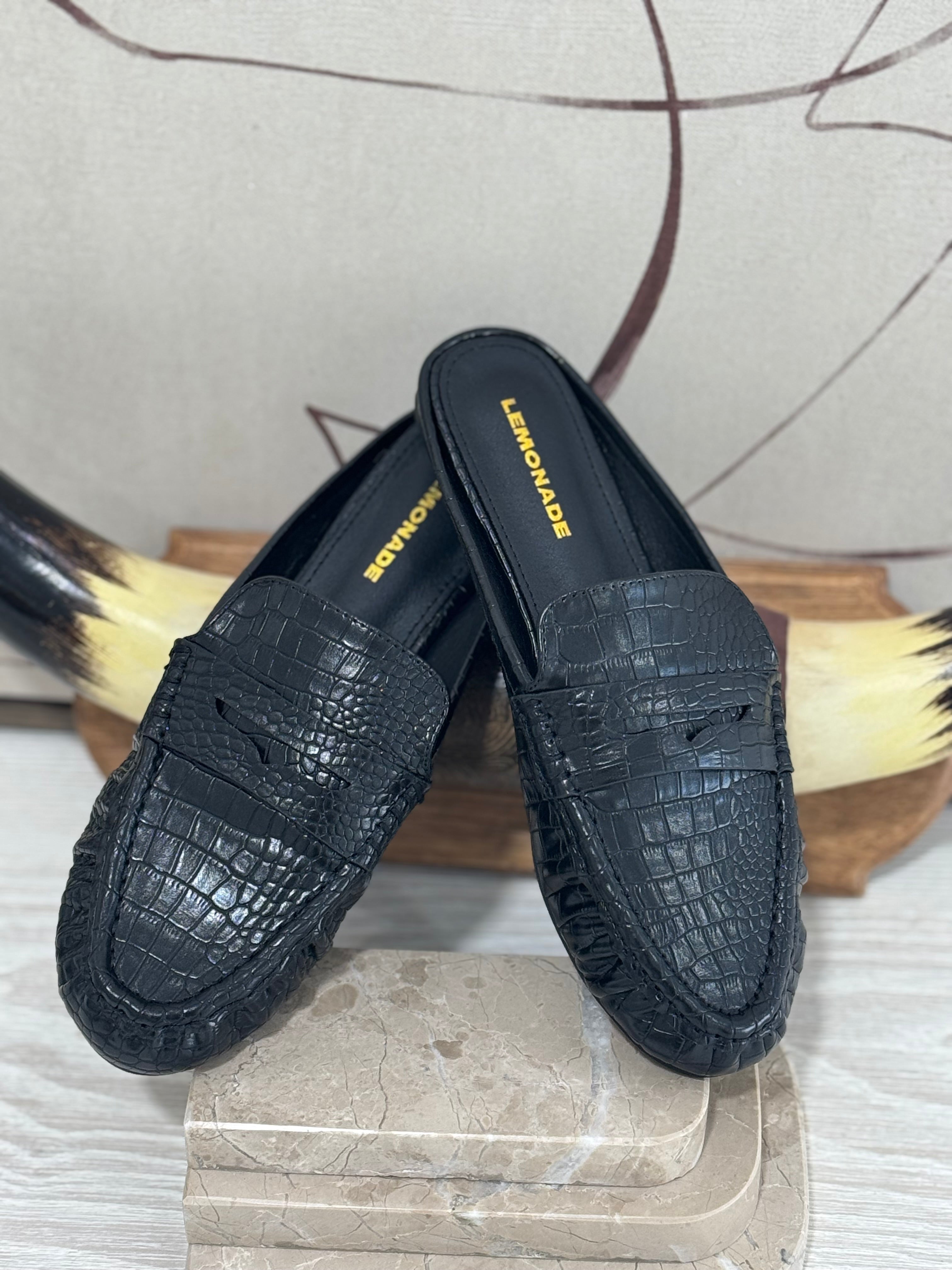 Chic Loafer Mules