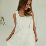 Natasha Mini Dress - Cream