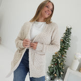 Popcorn Sweater Cardigan