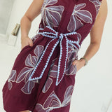Titus Mini Dress - Wine