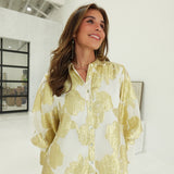 Tonie Jacquard Blouse
