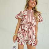 Davis Printed Romper