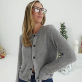 Contrary Cardigan - Grey