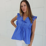 Beckoning Poplin Top