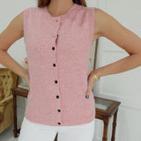 Agnes Sweater Top - Pink