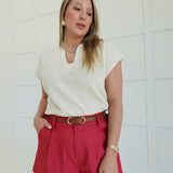 Fast Pace Sweater - Cream
