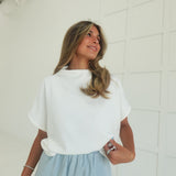 Blythe Batwing Top - Ivory