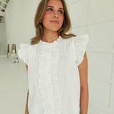 The Frolic Top - White