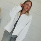 The Toby Jacket - Ivory