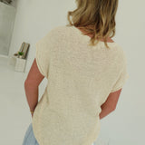 Mayson Knit Top - Oatmeal
