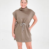 Marissa Cowl Neck Mini Dress