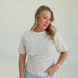 Casual Affair Top - Taupe