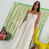Micah Maxi Dress - Cream