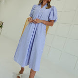 Lisla Midi Dress - Blue