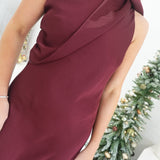 Showgirl Satin Dress