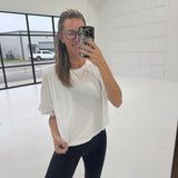 Danny Basic Tee - White