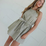 Adaline Mini Dress - Lt Sage