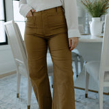 Carreta Flared Pants - Camel