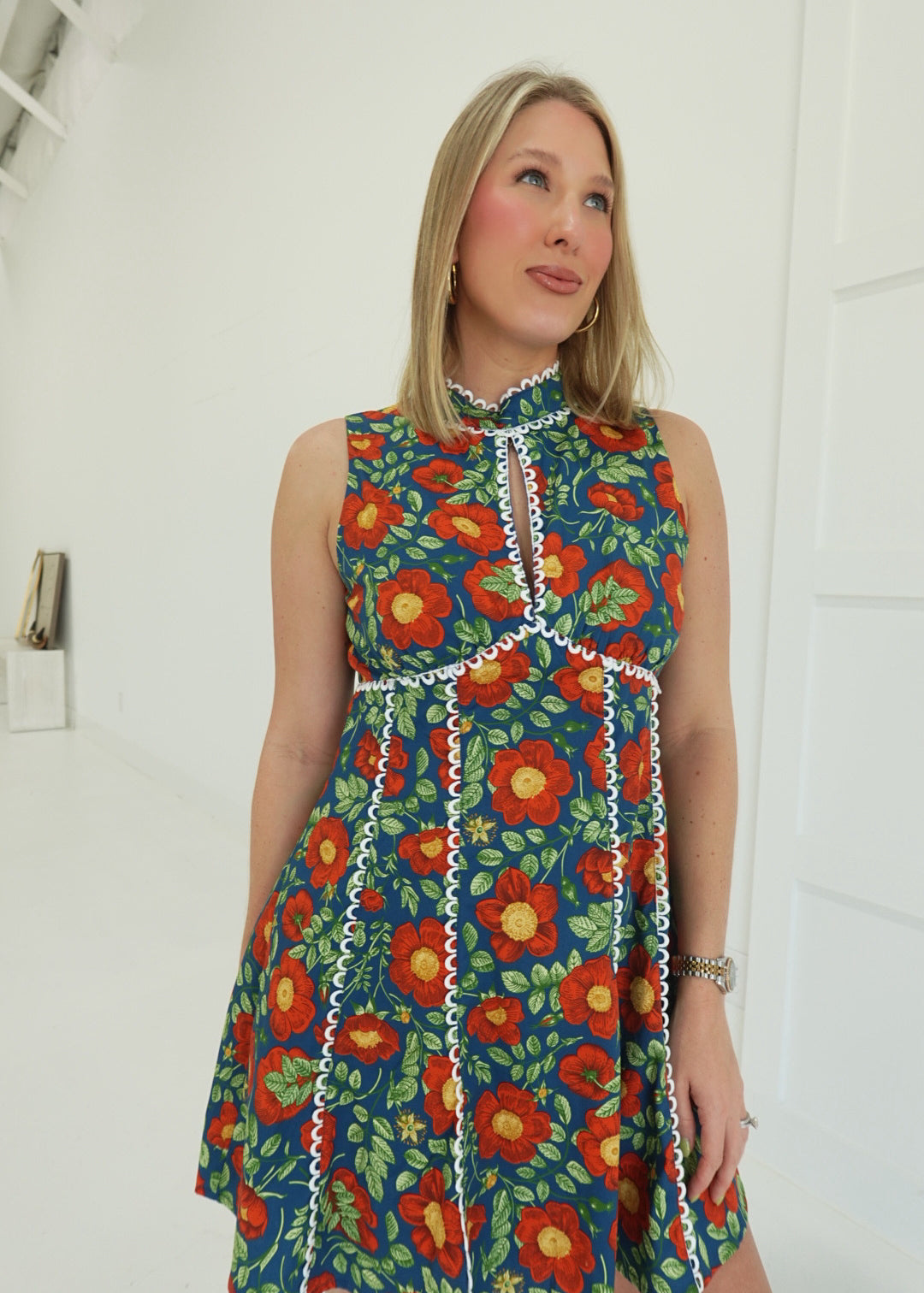 Baylor Mini Floral Dress