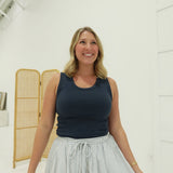 Toler Striped Skirt