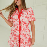 Cherry Blossom Mini Dress