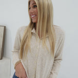 Neive Cardi Top - Cream
