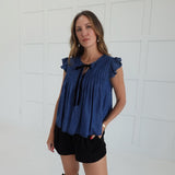 Cosby Denim Top