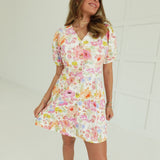 Floral Haze Mini Dress