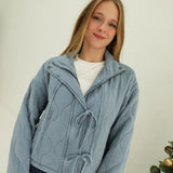 Carsyn Quilted Jacket - Chambray