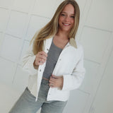 The Toby Jacket - Ivory
