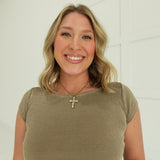 Raya Ribbed Top - Mocha