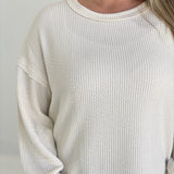 Knit Your Own Top- CREAM